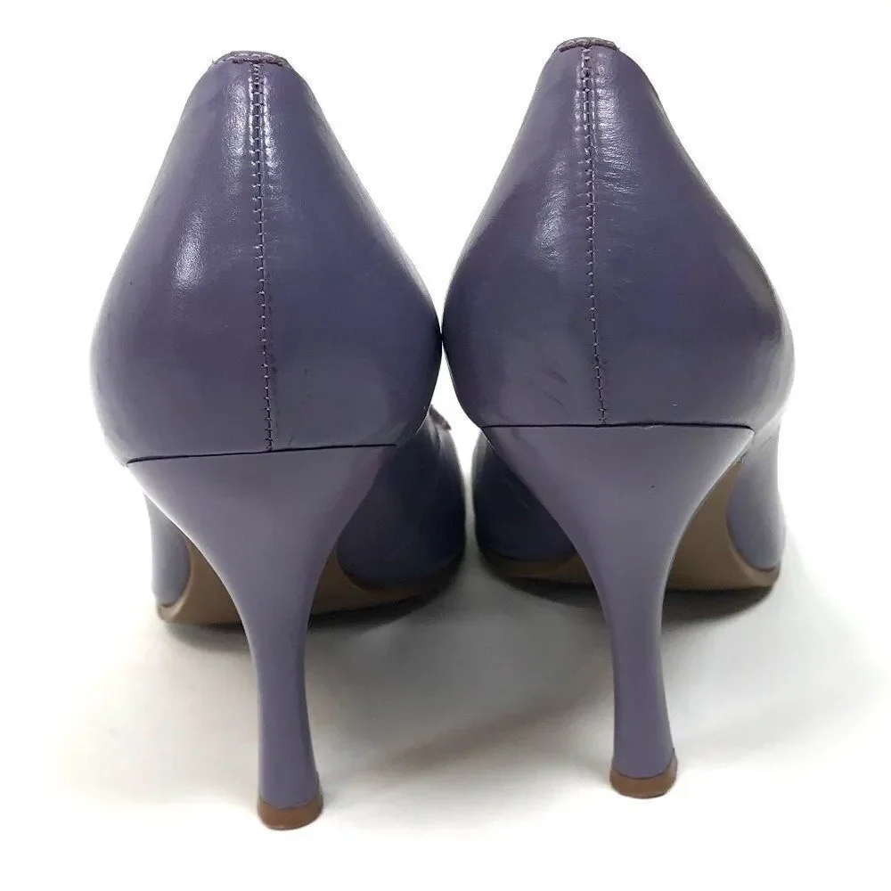 Vintage Y2K Pastel Purple Coquette Babydoll Girly High Heels / Size: 8 - Picture 6 of 11